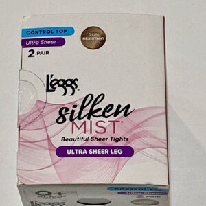 🌴 L'eggs Silken Mist Ultra Sheer Leg Tights - 2 Pair